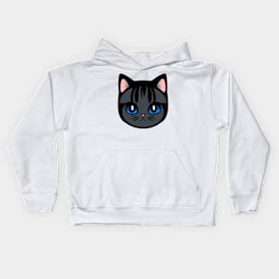 Cute Cat Illustration Nº3 Kids Hoodie